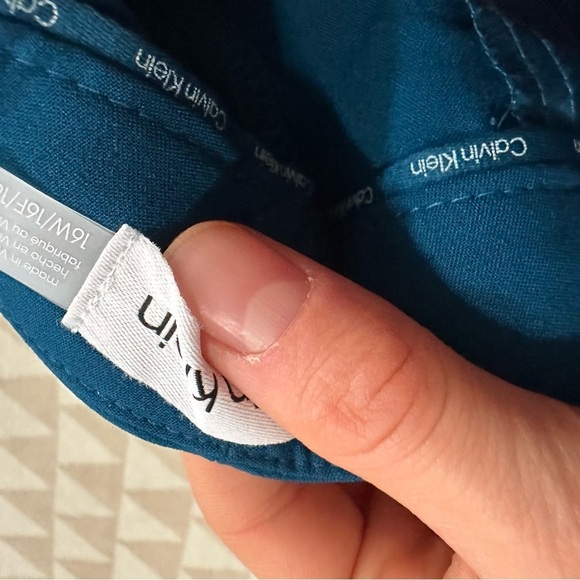 Calvin Klein
Plus Size High Rise Straight Leg Pants modern fit - Picture 5 of 6